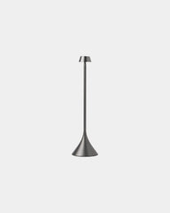 Lampe Steli Dome Aluminium-ABS Lexon zum Personalisieren - Gun Metal
