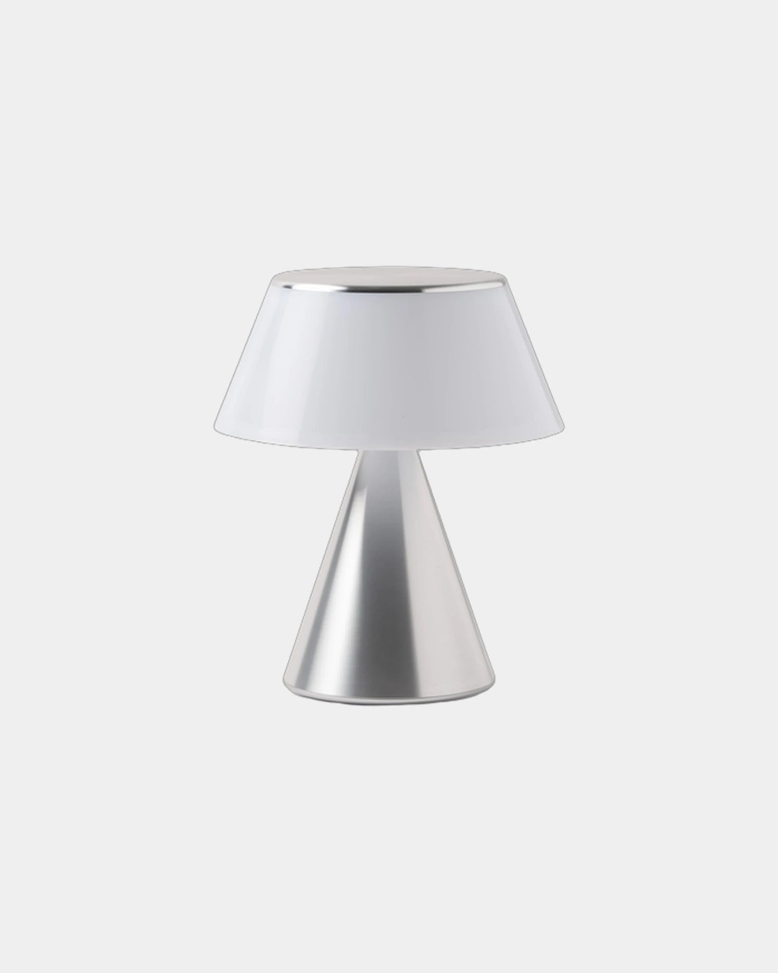 Lampe LED Aluminium Lexon Luma L zum Personalisieren - Poliertes Aluminium