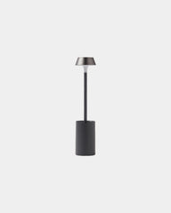 Mini Lampe LED flexibel Lexon MIMI zum Personalisieren - Gun Metal