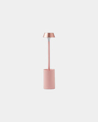 Mini Lampe LED flexibel Lexon MIMI zum Personalisieren - Hellrosa