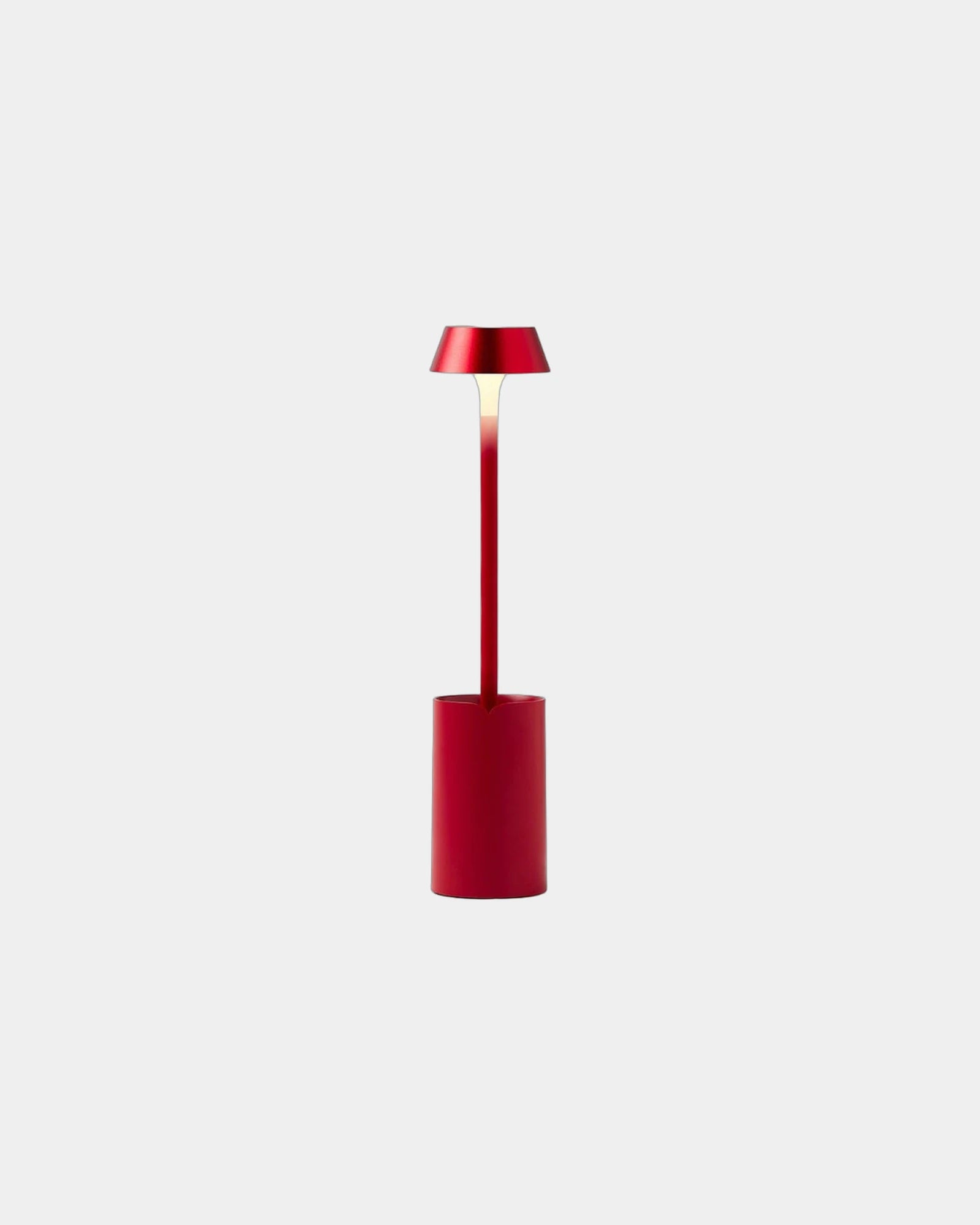 Mini Lampe LED flexibel Lexon MIMI zum Personalisieren - Dunkelrot