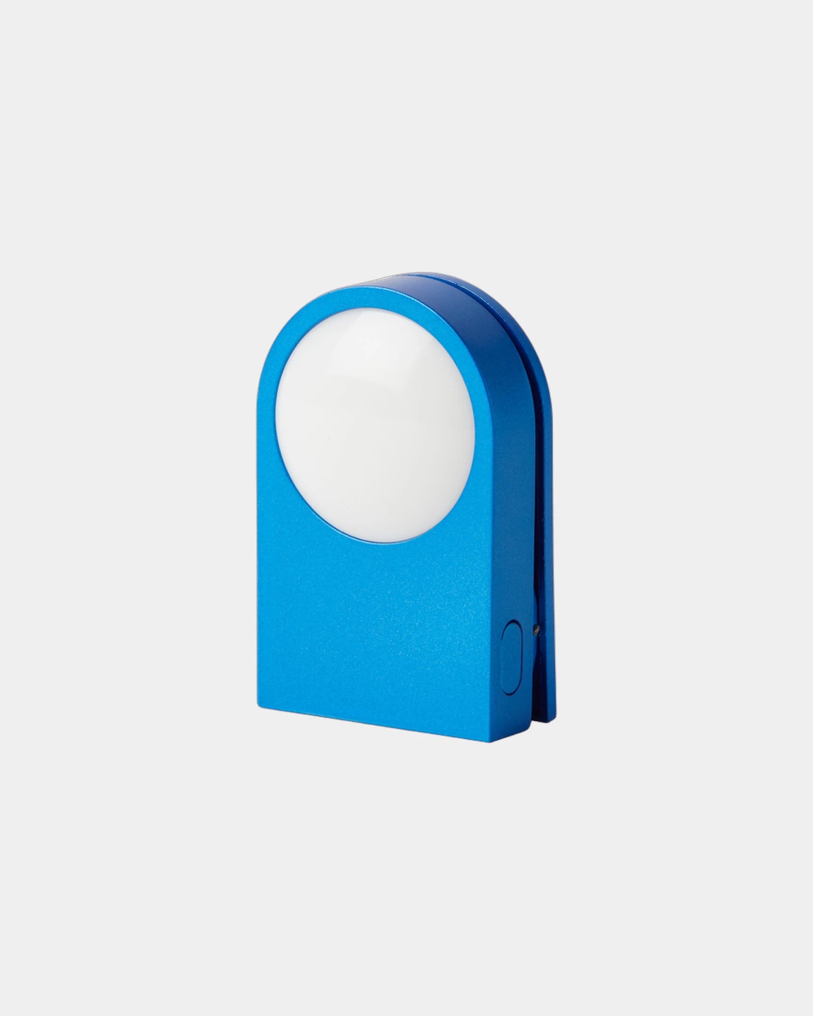 Lampe Aluminium Lexon Lucie zum Personalisieren - Blau