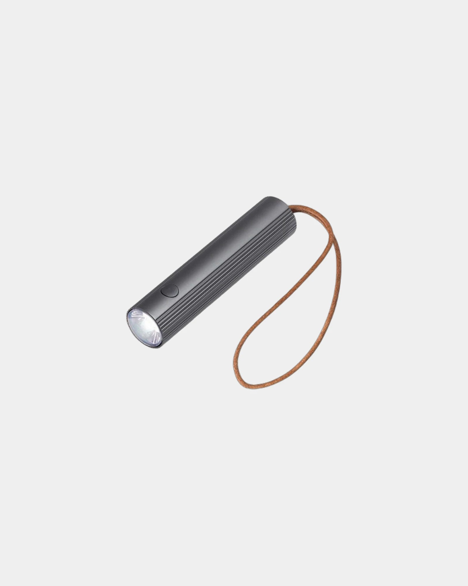 LED Lampe Aluminium Lexon Fine Bag Light 2 zum Personalisieren - Gun Metal