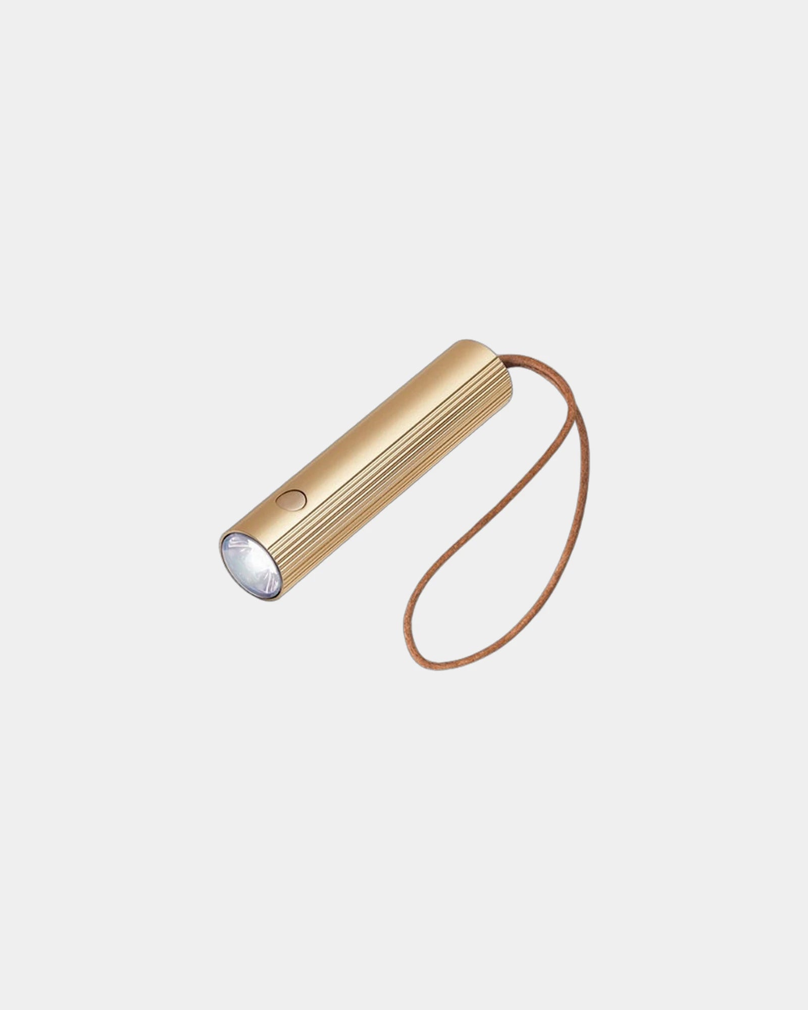 LED Lampe Aluminium Lexon Fine Bag Light 2 zum Personalisieren - Helles Gold