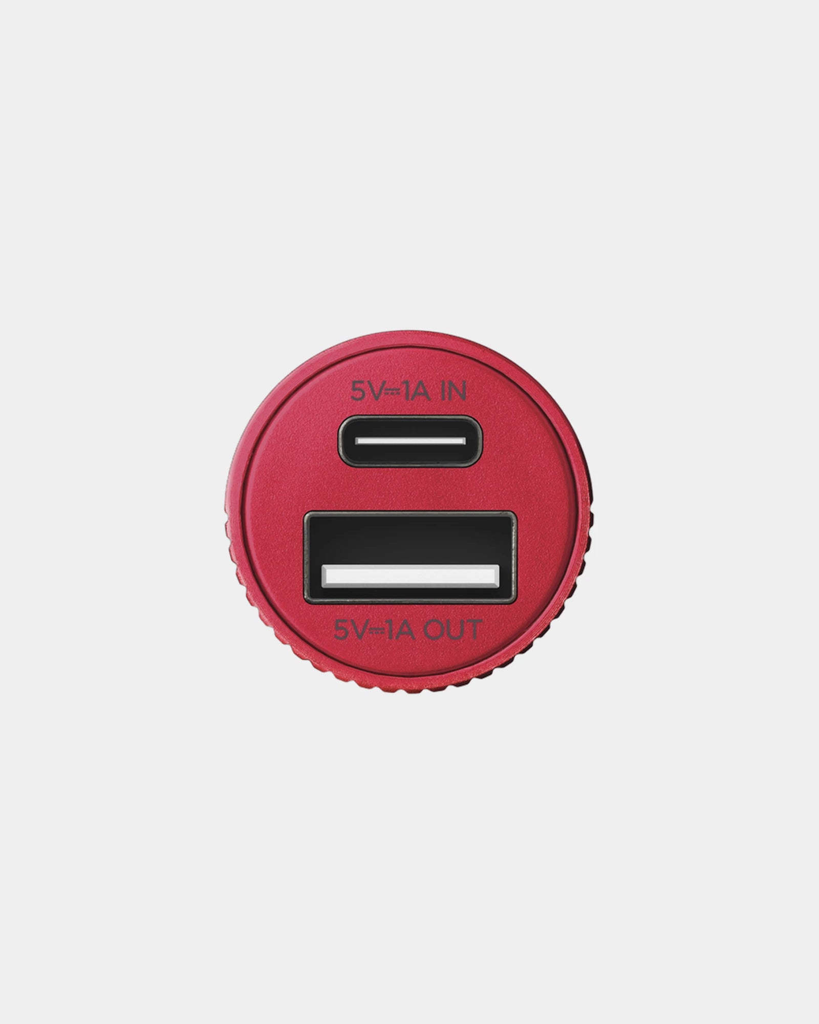 Powerbank Aluminium Lexon Fine Tube 2 zum Personalisieren - Rot