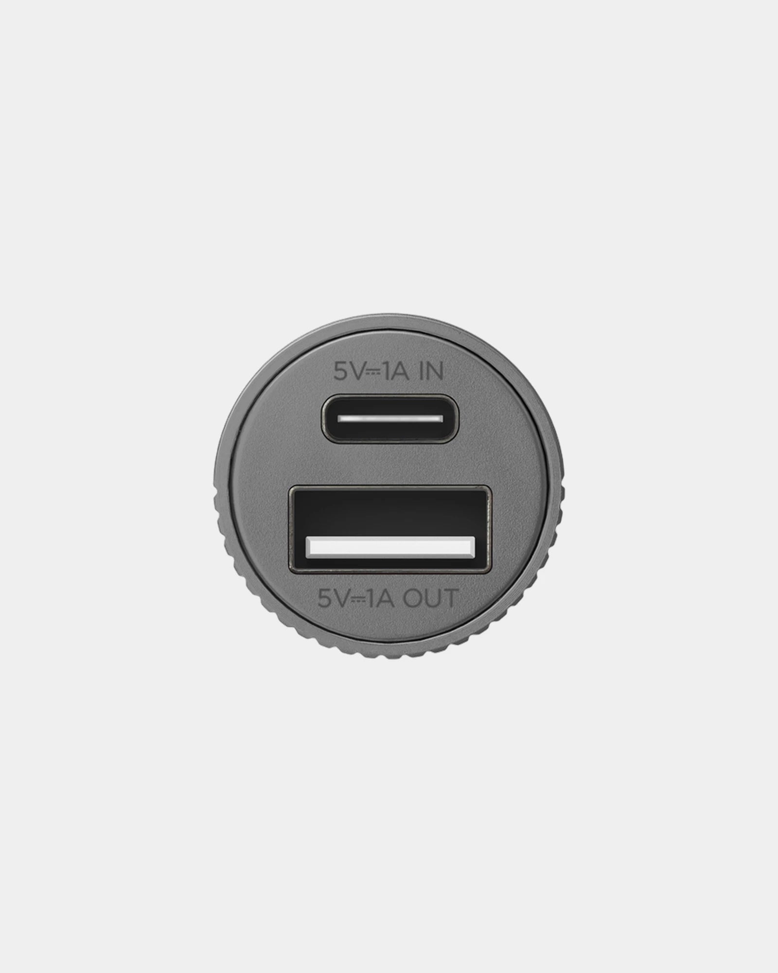 Powerbank Aluminium Lexon Fine Tube 2 zum Personalisieren - Gun Metal
