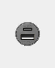 Powerbank Aluminium Lexon Fine Tube 2 zum Personalisieren - Gun Metal