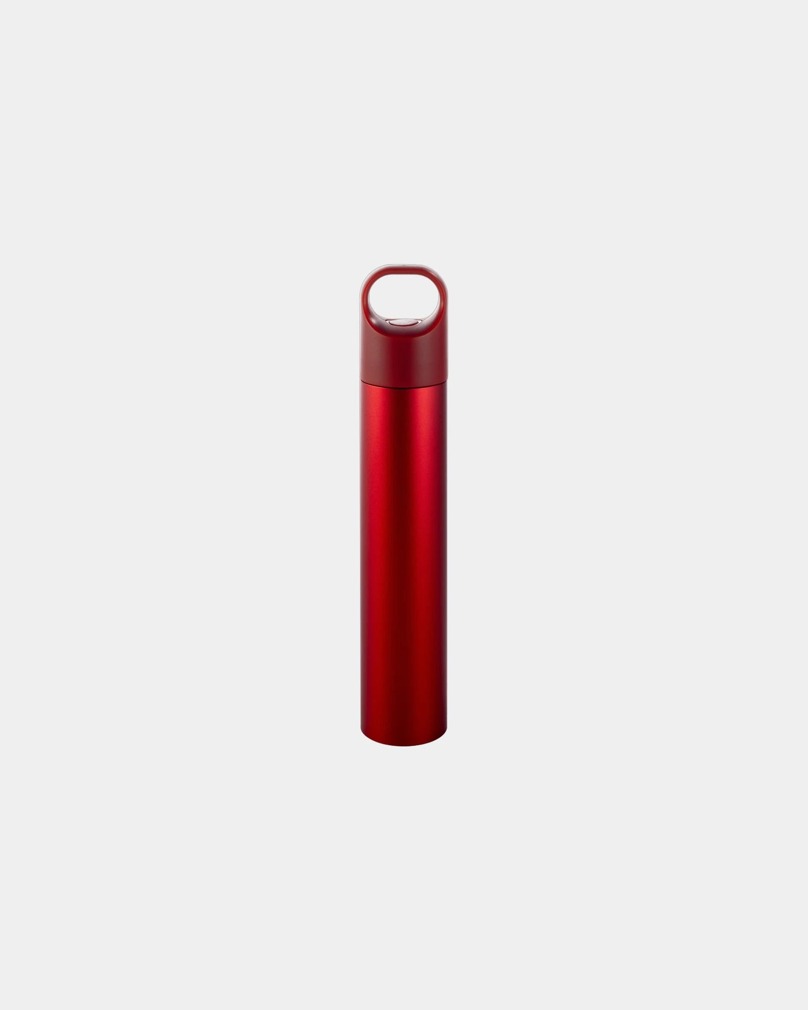 Wiederverwendbare Edelstahl-Paille Lexon Nomaday UV Straw zum Personalisieren - Dunkelrot