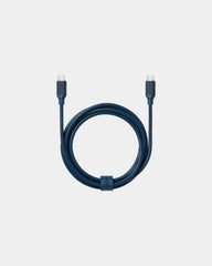 USB-C Kabel 1,5m Lexon METALI-C zum Personalisieren - Dunkelblau
