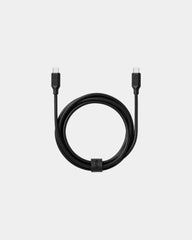 USB-C Kabel 1,5m Lexon METALI-C zum Personalisieren - Schwarz