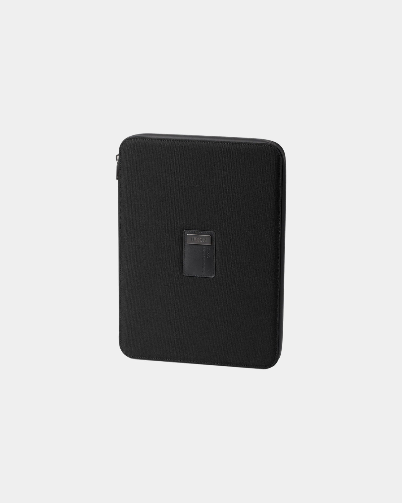 Konferenzmappe Polyester Lexon Track A4 zum Personalisieren - Schwarz