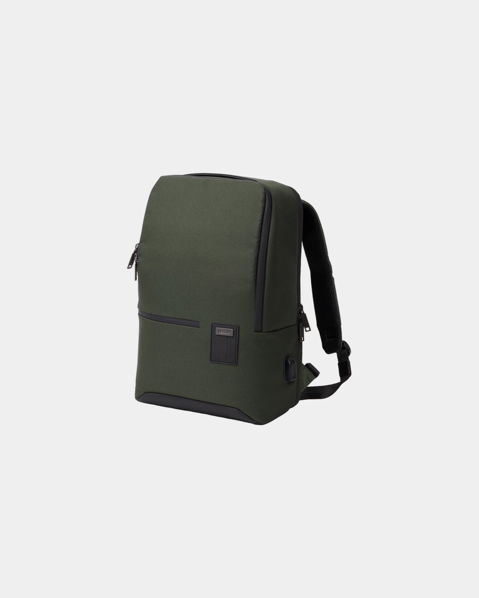 Rucksack Polyester Lexon Track Double zum Personalisieren - Khaki