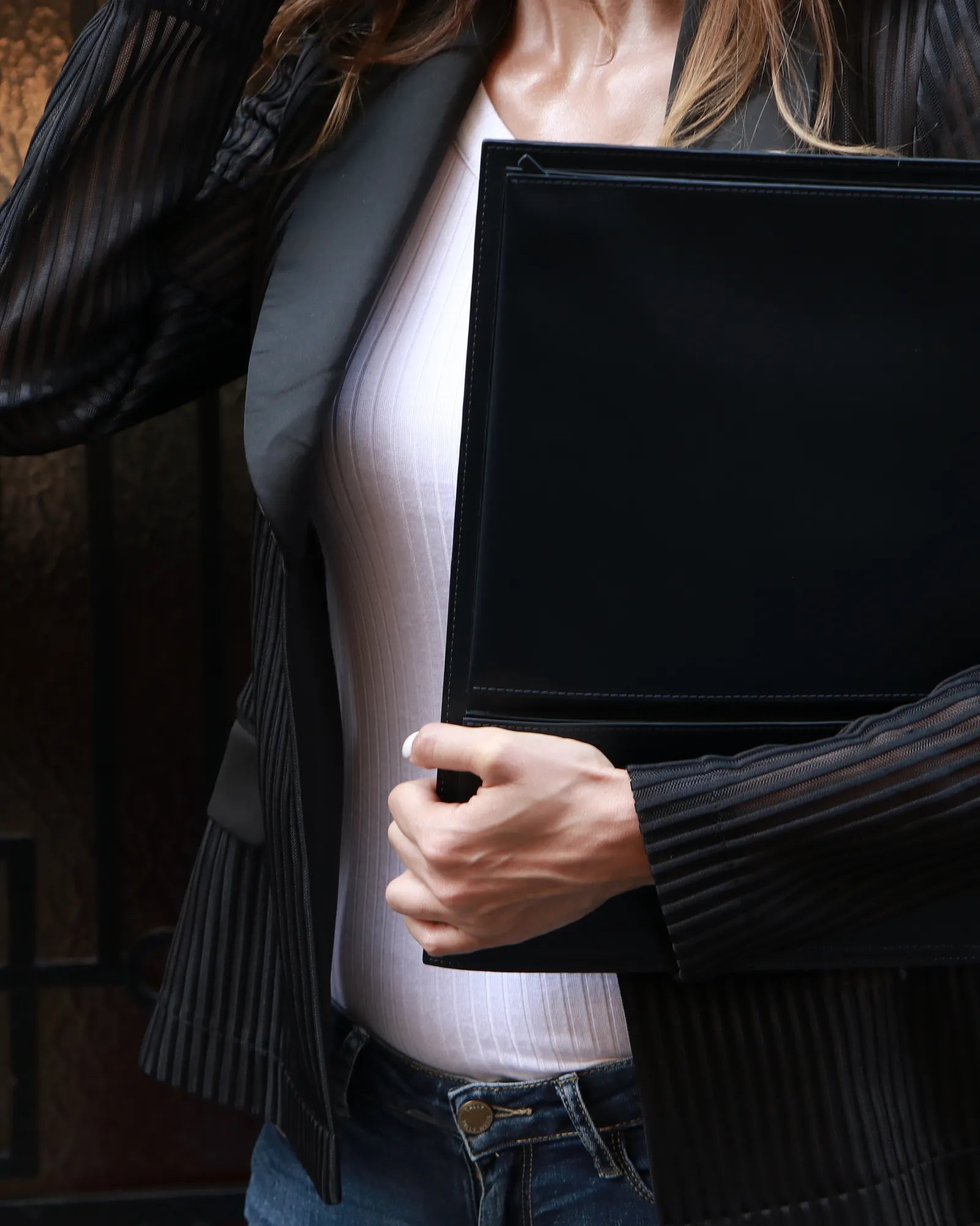 Laptophülle recycelt Lexon Flat 15” zum Personalisieren - 5