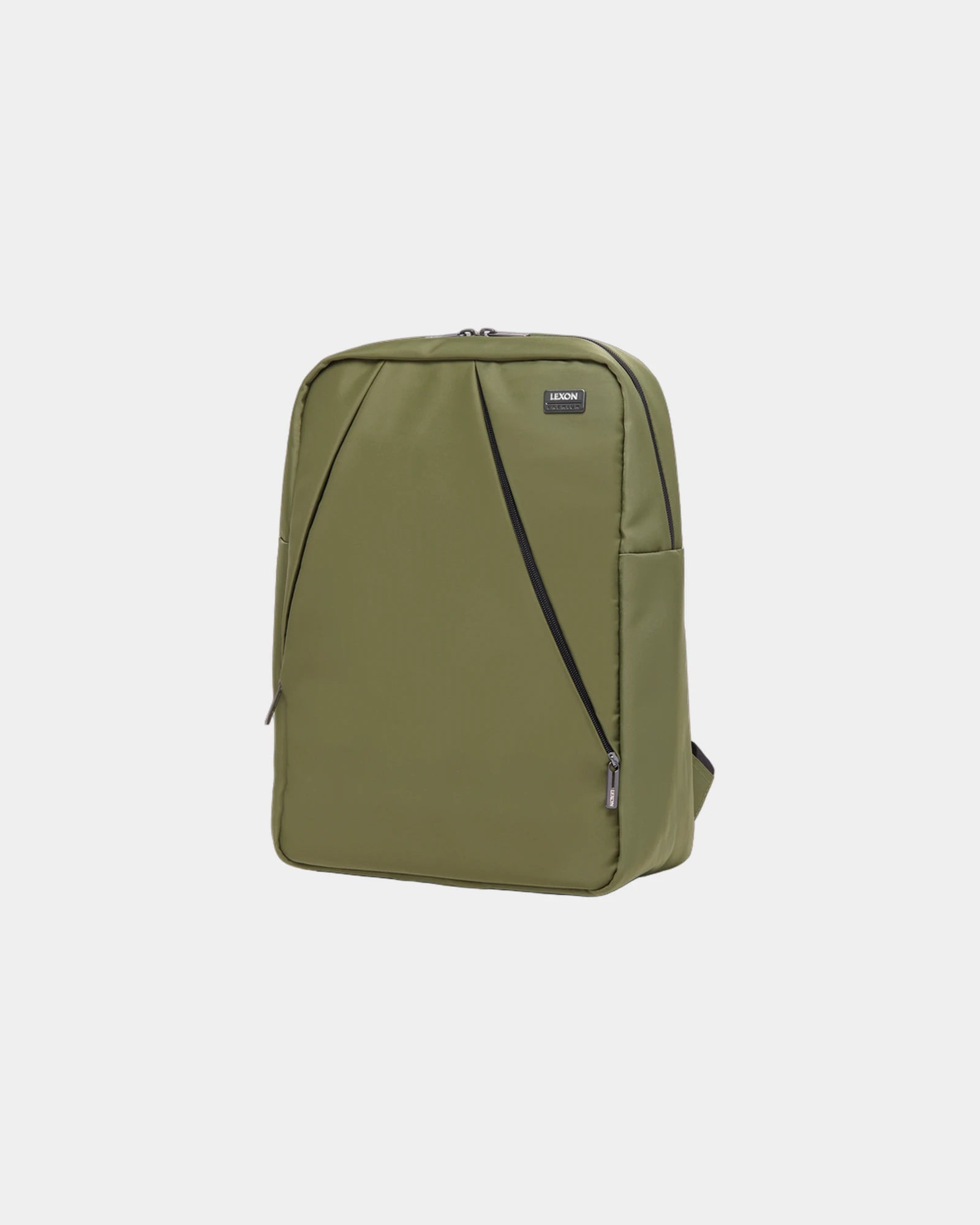 Rucksack PVC REACH Lexon Premium+ Slim zum Personalisieren - Khaki