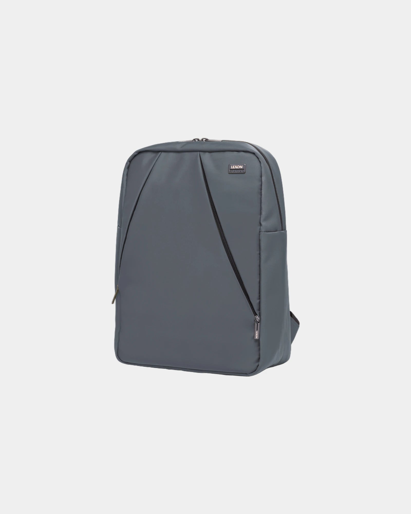 Rucksack PVC REACH Lexon Premium+ Slim zum Personalisieren - Grau