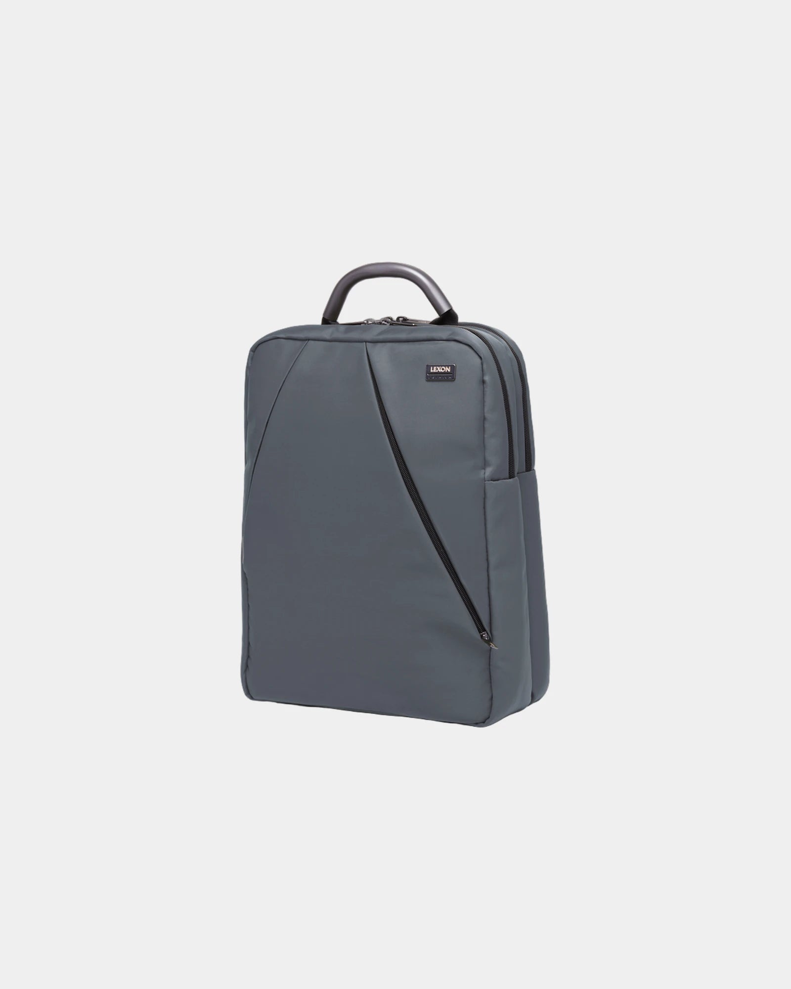 Rucksack PVC REACH Lexon PREMIUM+ DOUBLE zum Personalisieren - Grau