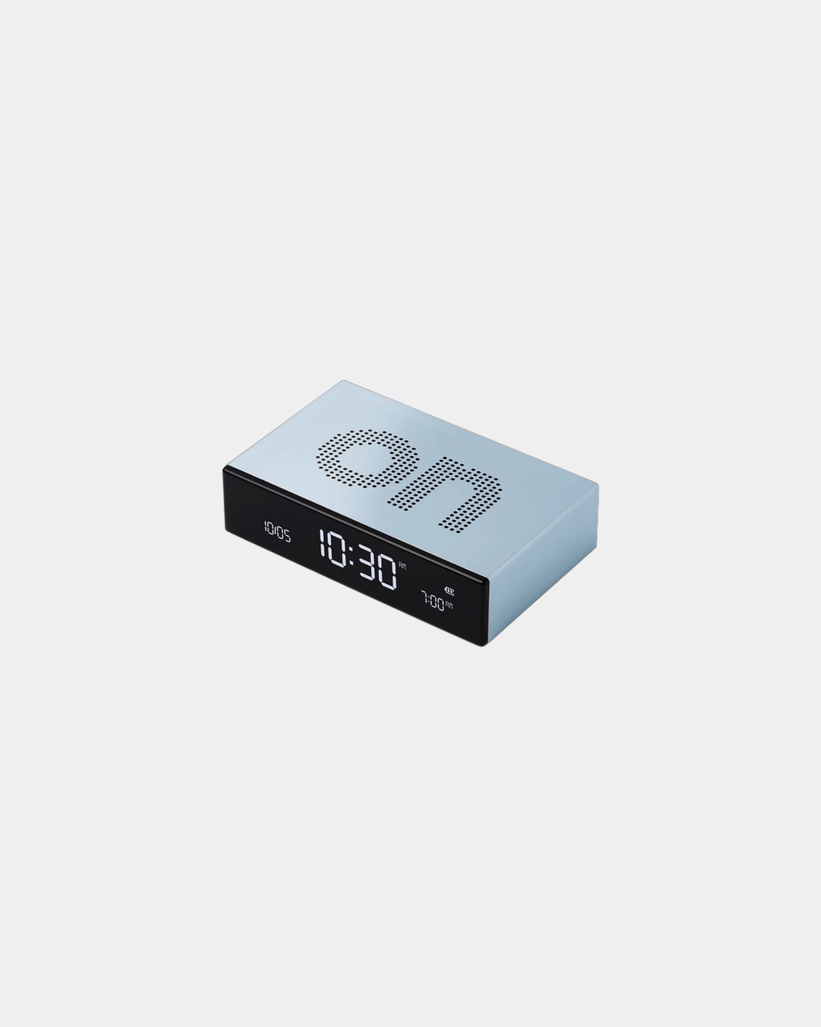 Wecker Aluminium Lexon Flip Premium zum Personalisieren - 24