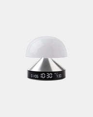 Lampe Wecker Aluminium Lexon Mina Sunrise zum Personalisieren - Poliertes Aluminium