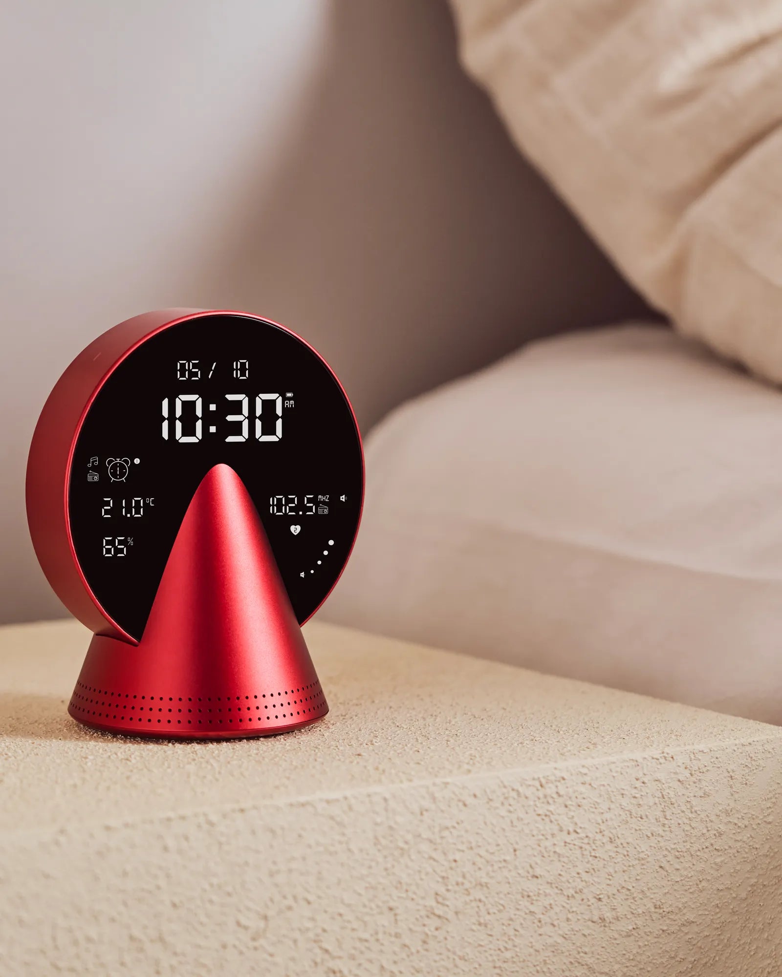 Wecker Bluetooth® Lexon Conic Clock zum Personalisieren - 8