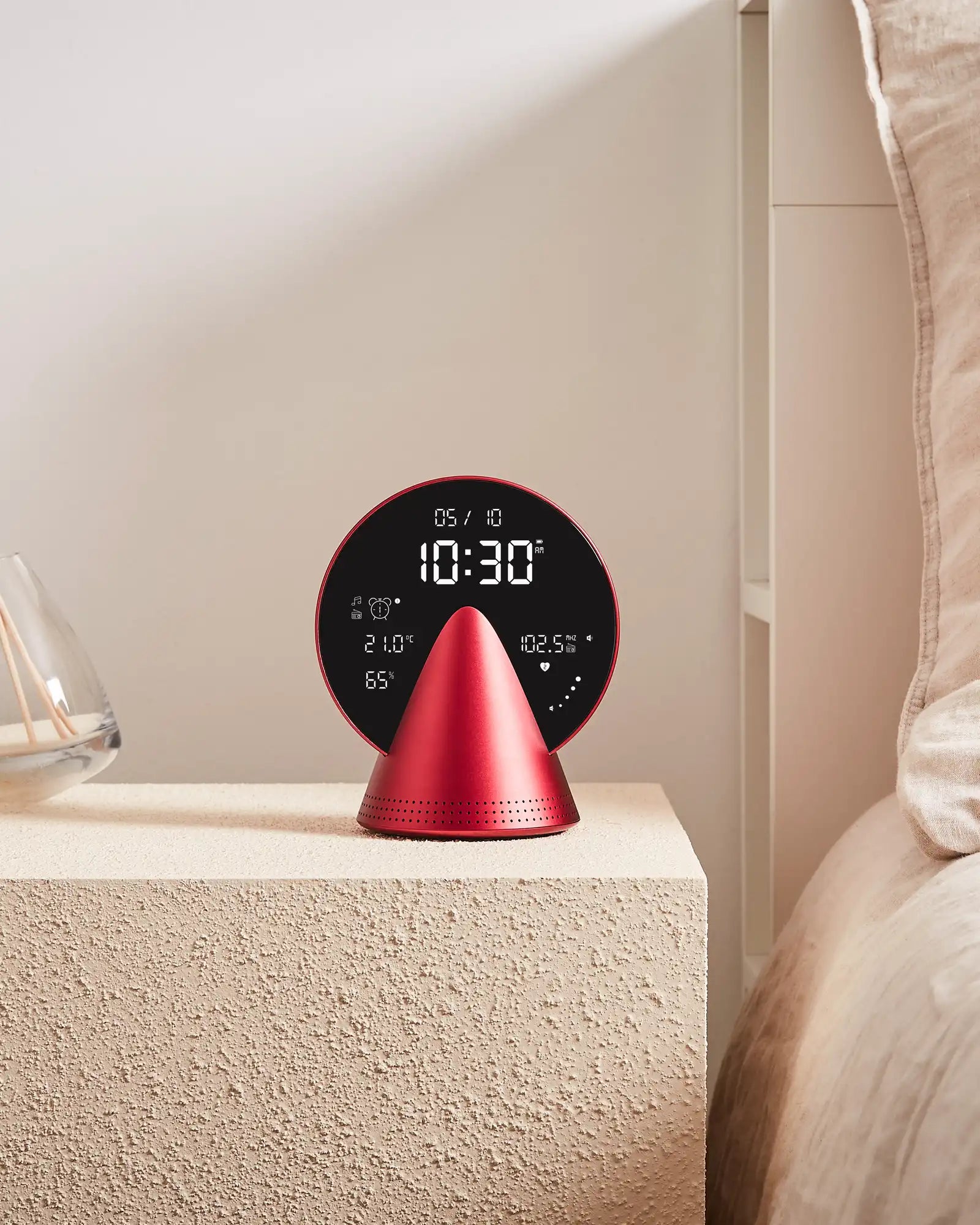 Wecker Bluetooth® Lexon Conic Clock zum Personalisieren - 6