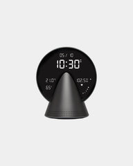 Wecker Bluetooth® Lexon Conic Clock zum Personalisieren - Platin-Grau