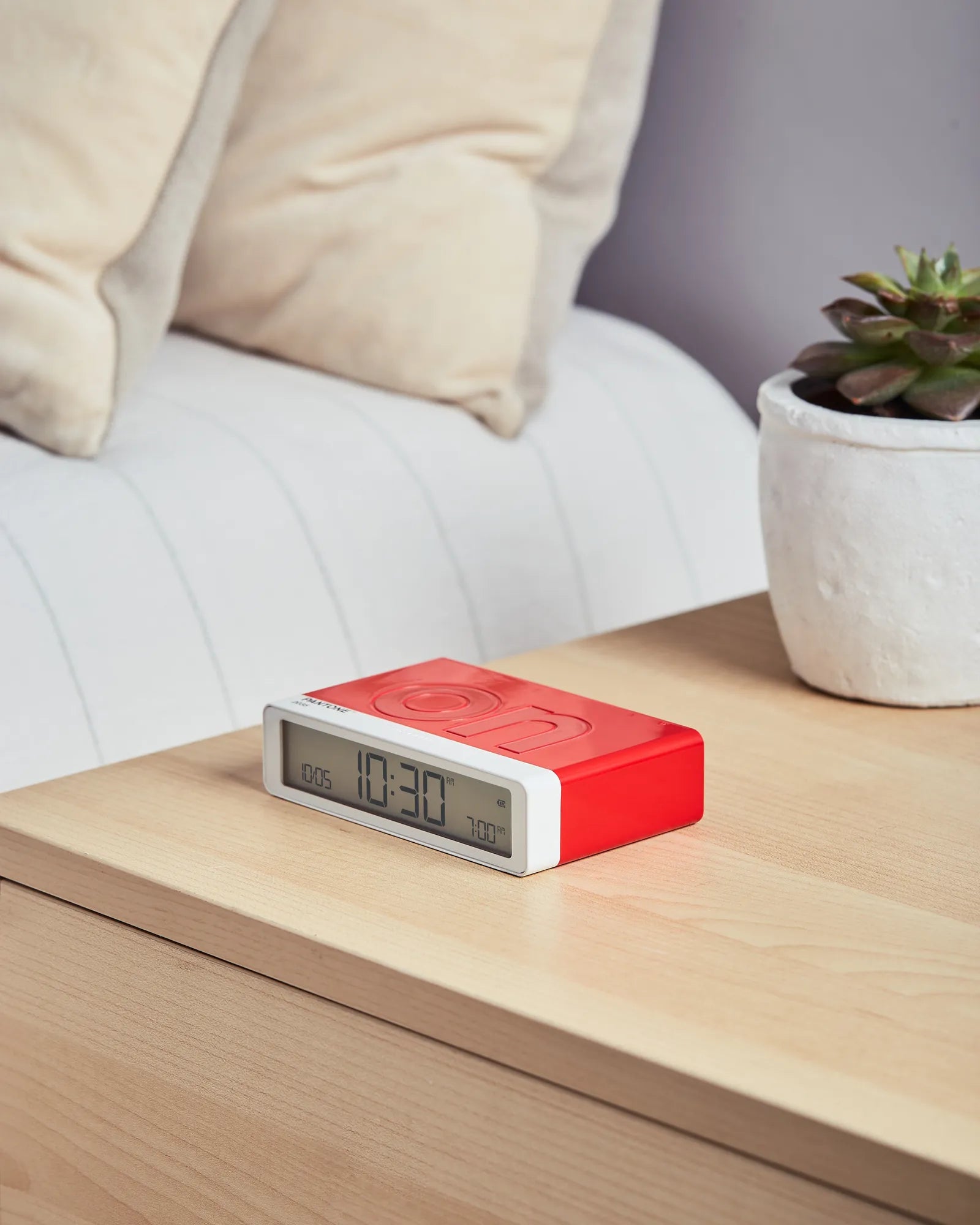 Wecker Flip+ Lexon MIMOSA zum Personalisieren - 36