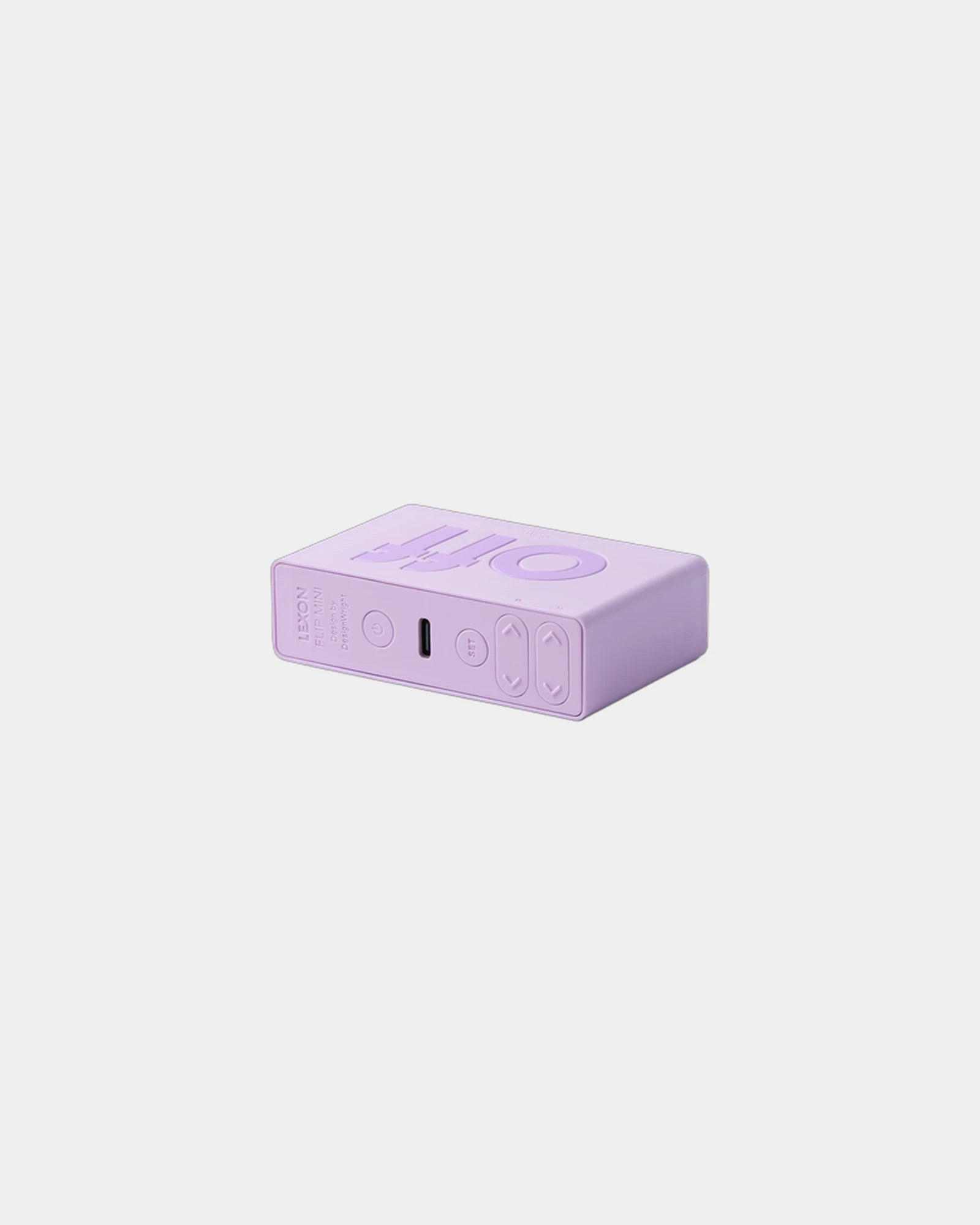 Mini-Wecker LCD Lexon Flip Mini zum Personalisieren - 39
