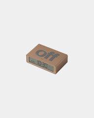 Mini-Wecker LCD Lexon Flip Mini zum Personalisieren - 58