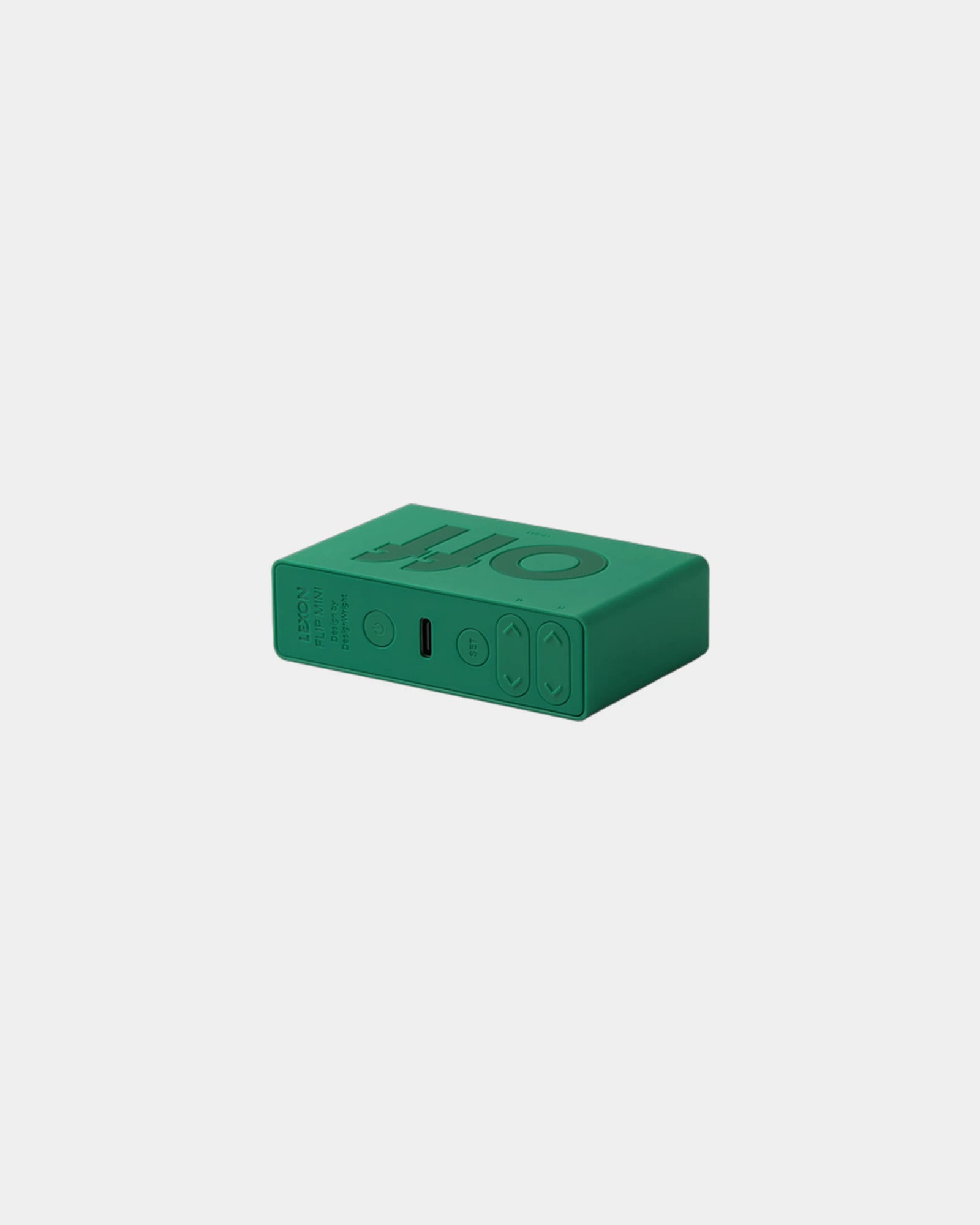 Mini-Wecker LCD Lexon Flip Mini zum Personalisieren - 24