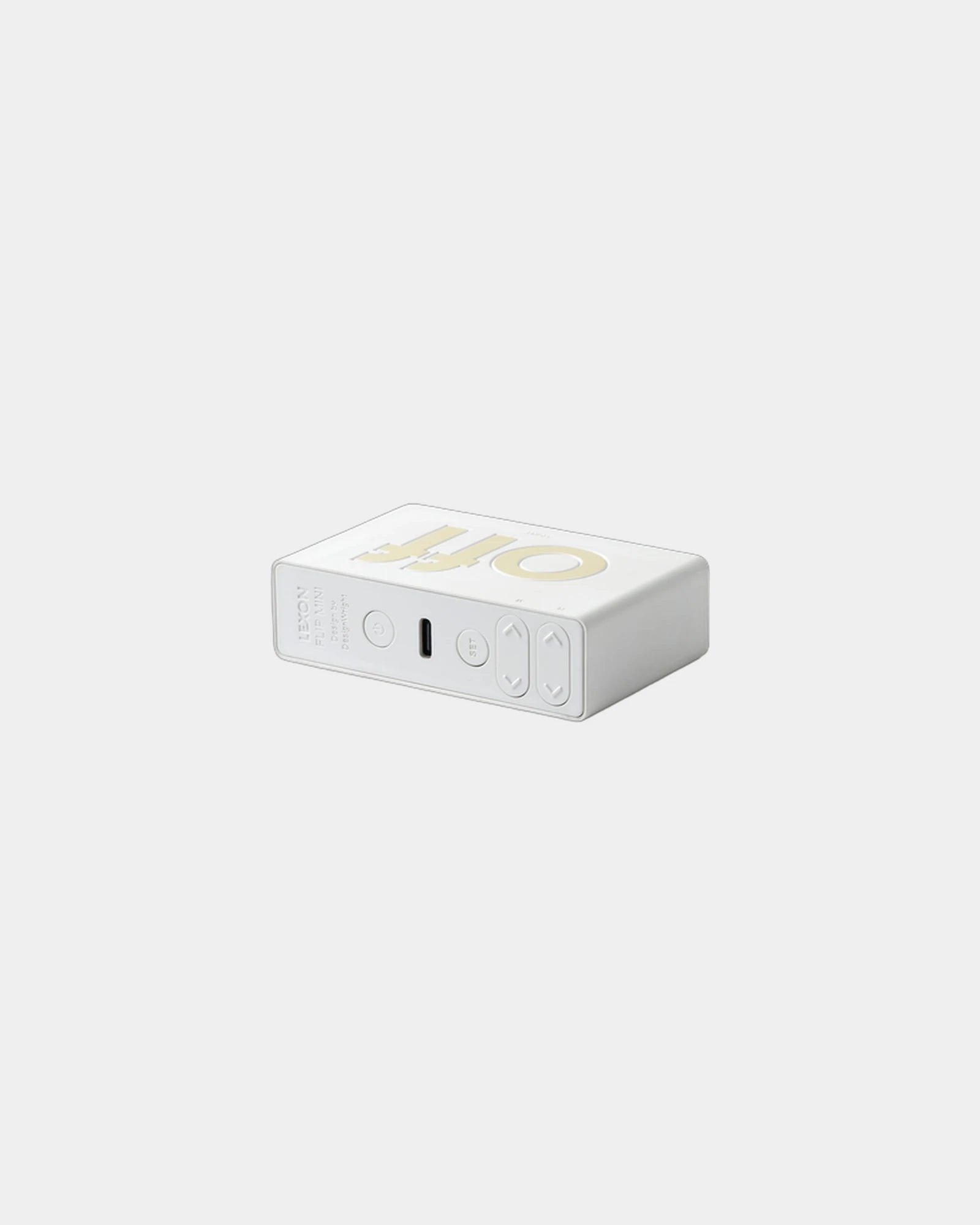 Mini-Wecker LCD Lexon Flip Mini zum Personalisieren - 64