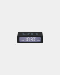 Mini-Wecker LCD Lexon Flip Mini zum Personalisieren - Schwarz