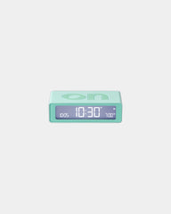 Mini-Wecker LCD Lexon Flip Mini zum Personalisieren - Minze