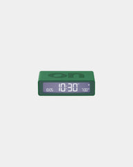 Mini-Wecker LCD Lexon Flip Mini zum Personalisieren - Grün