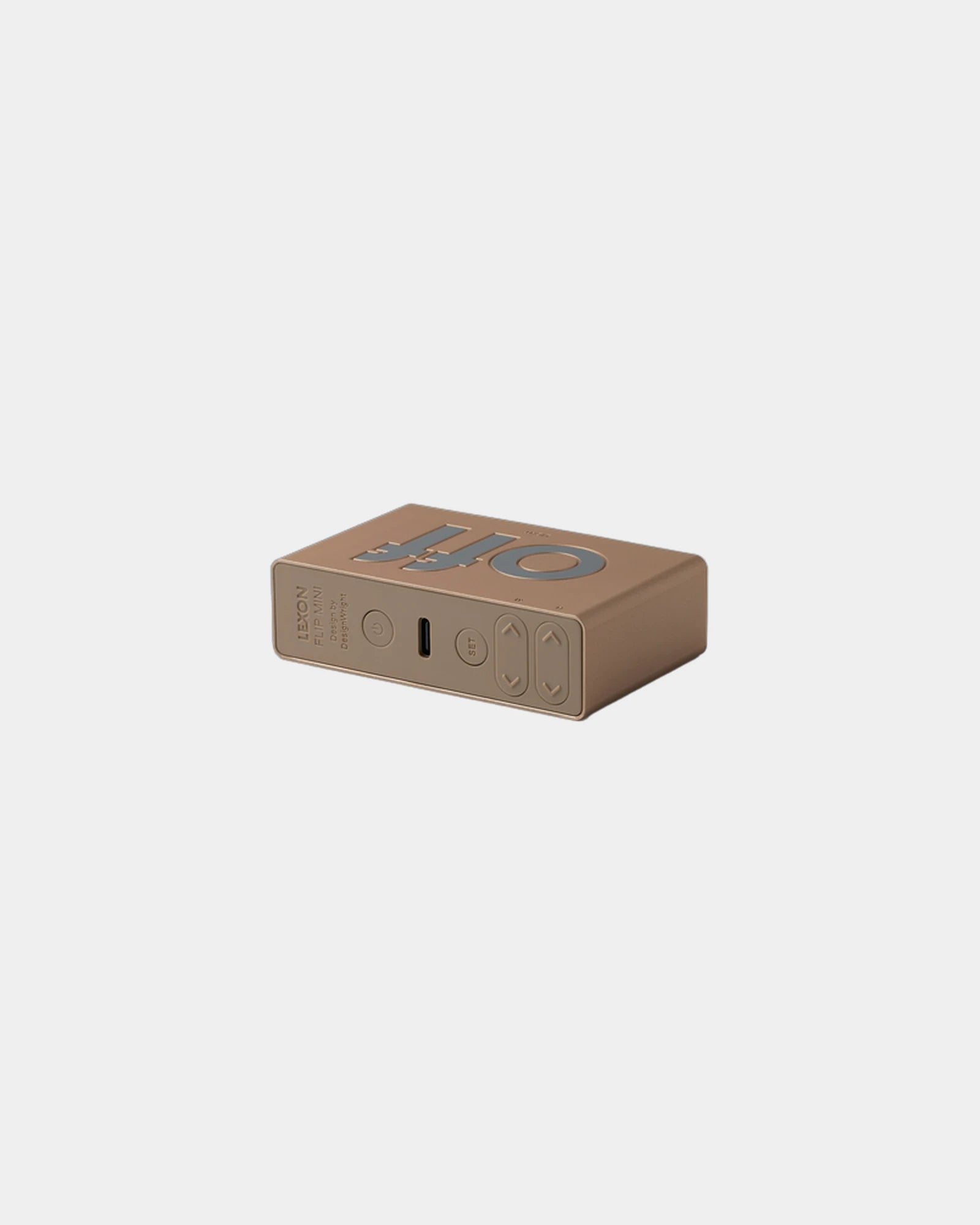 Mini-Wecker LCD Lexon Flip Mini zum Personalisieren - 59