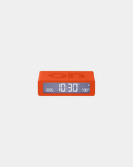 Mini-Wecker LCD Lexon Flip Mini zum Personalisieren - Orange