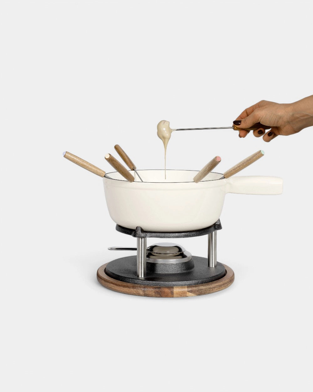 Traditionelles Fondue-Set zum Personalisieren