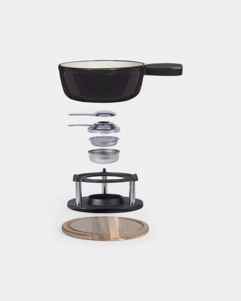 Traditionelles Fondue-Set zum Personalisieren