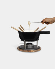 Traditionelles Fondue-Set zum Personalisieren