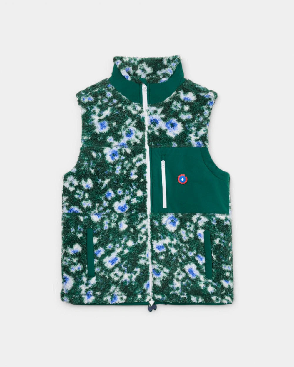 Ärmellose Fleecejacke zum Personalisieren