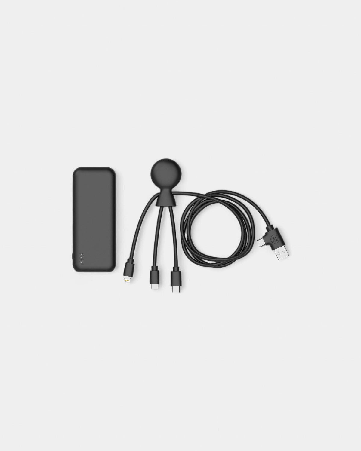 Powerbank 7000 mAh & Multi-Anschluss-Kabel 1 m zum Personalisieren