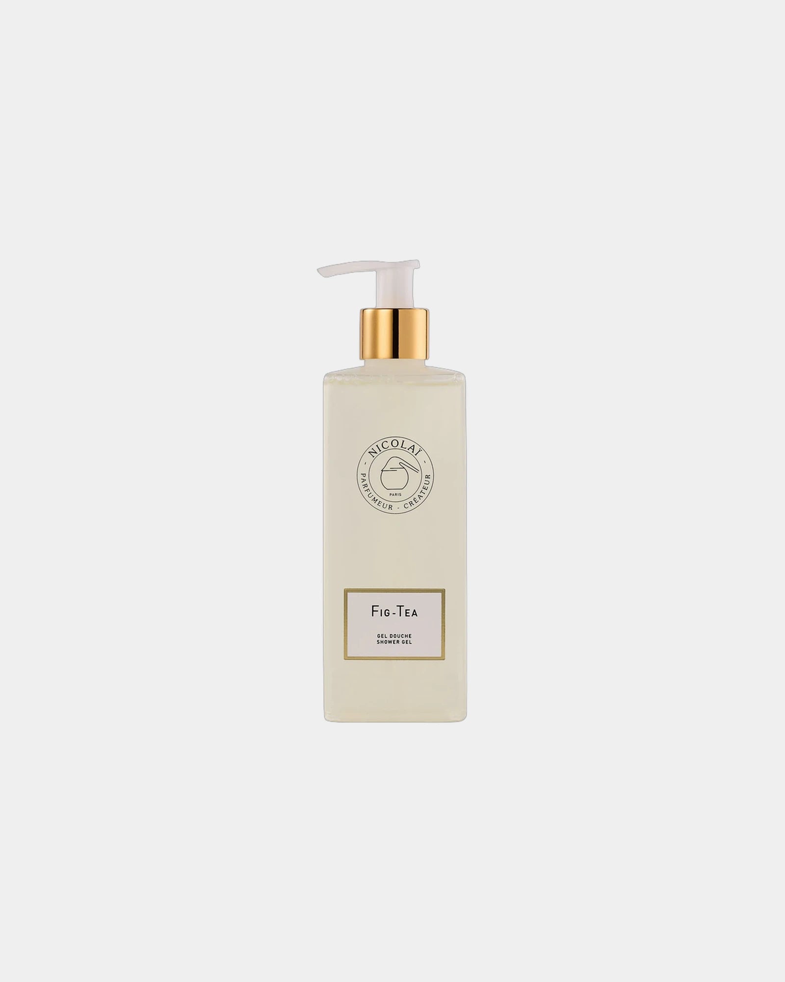 Gel douche 250ml figue et thé à personnaliser - Fig-Tea