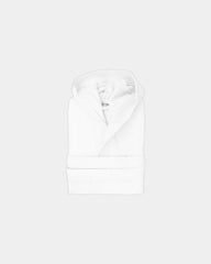 Peignoir capuche coton velours 450g/m² à personnaliser - White