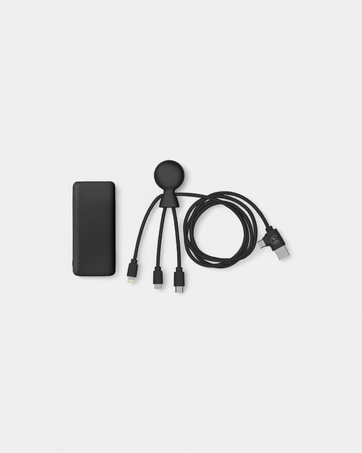 Powerbank 7000 mAh & Multi-Anschluss-Kabel 1 m zum Personalisieren