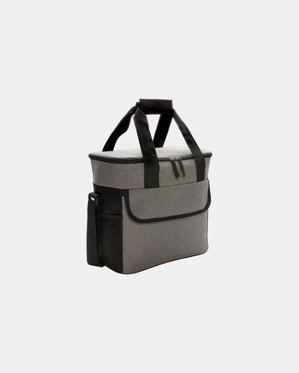 Sac isotherme polyester 600D 20 canettes à personnaliser - Gris