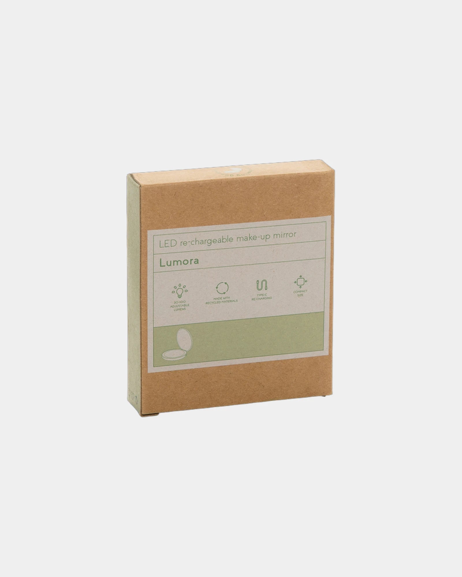 Make-up Spiegel LED recycelt RCS Lumora zum Personalisieren - 3