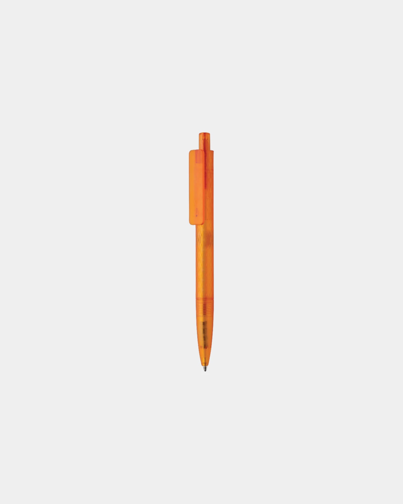 Stylo en plastique recyclé GRS X3 à personnaliser - Orange