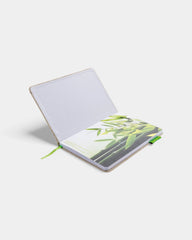 A5-Notizbuch aus Jute und Bambus zum Personalisieren