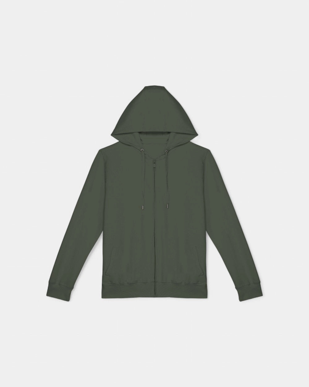 Kapuzensweatjacke mit Reißverschluss Made in Europe zum Personalisieren