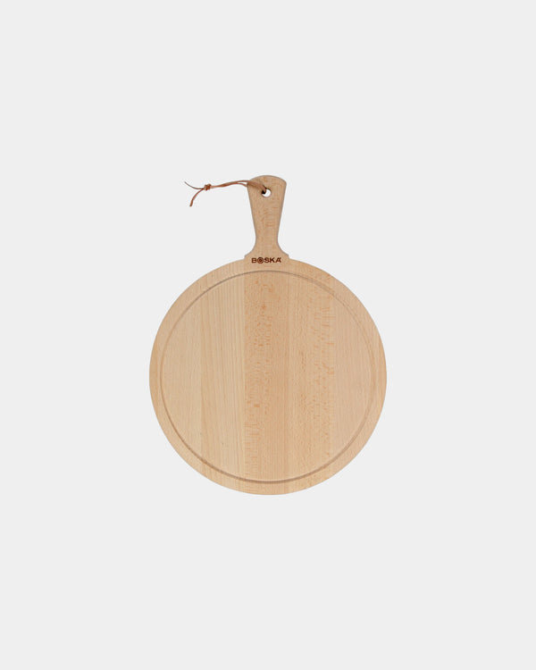 Planche de service ronde bois Boska Amigo L à personnaliser - Marron