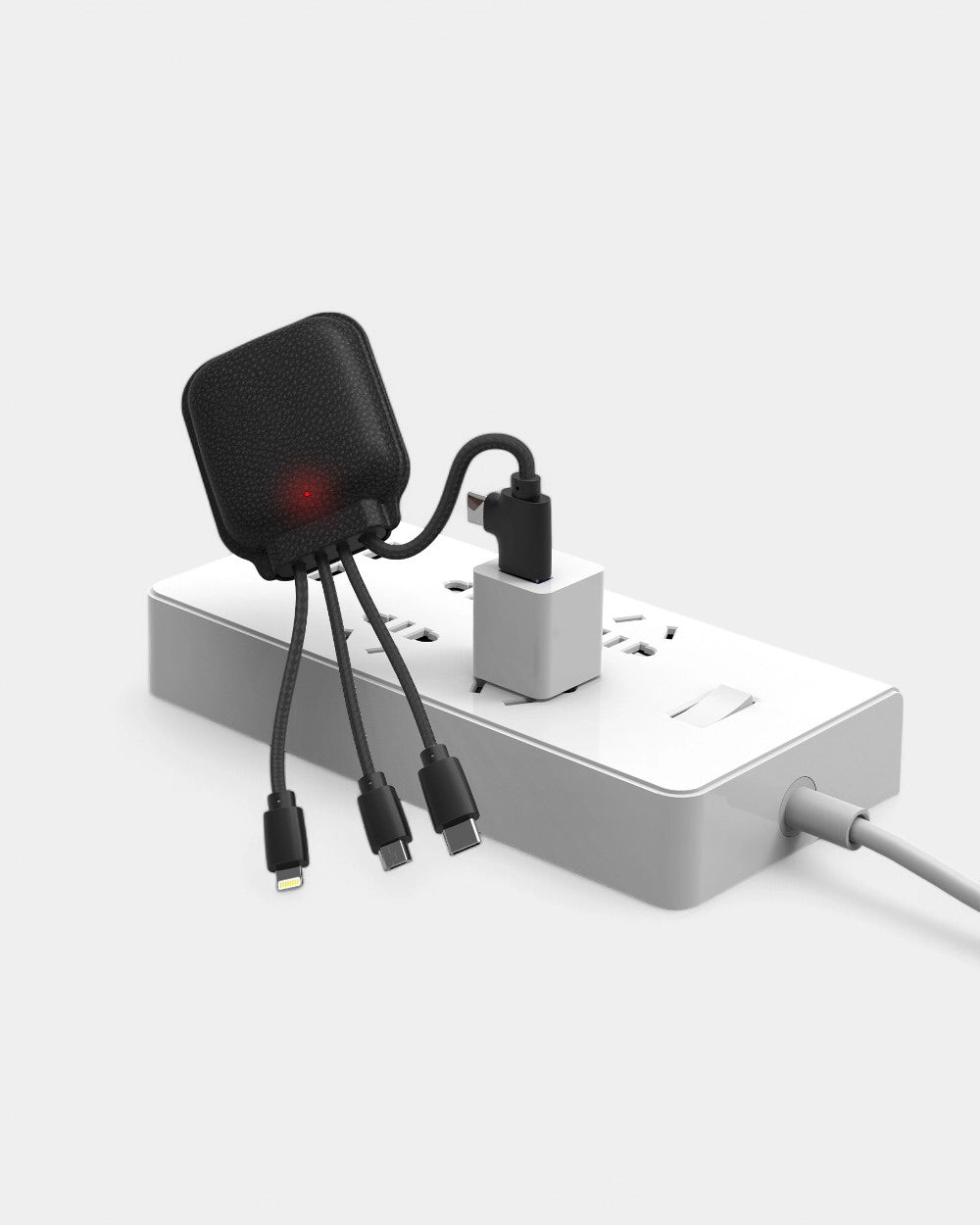 Personalisierbare Xoopar Powerbank aus recyceltem Leder
